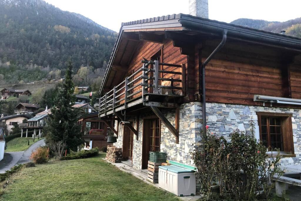 Chalet Edelweiss - Verbier, Mountain Views, Jacuzzi! Volleges Dış mekan fotoğraf