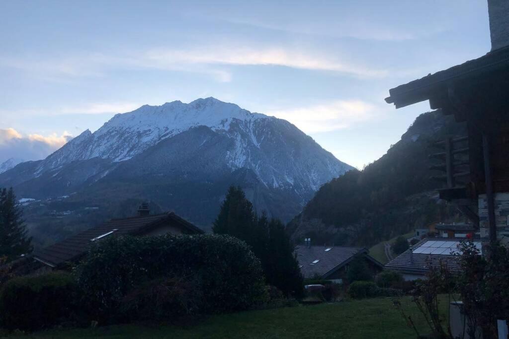 Chalet Edelweiss - Verbier, Mountain Views, Jacuzzi! Volleges Dış mekan fotoğraf
